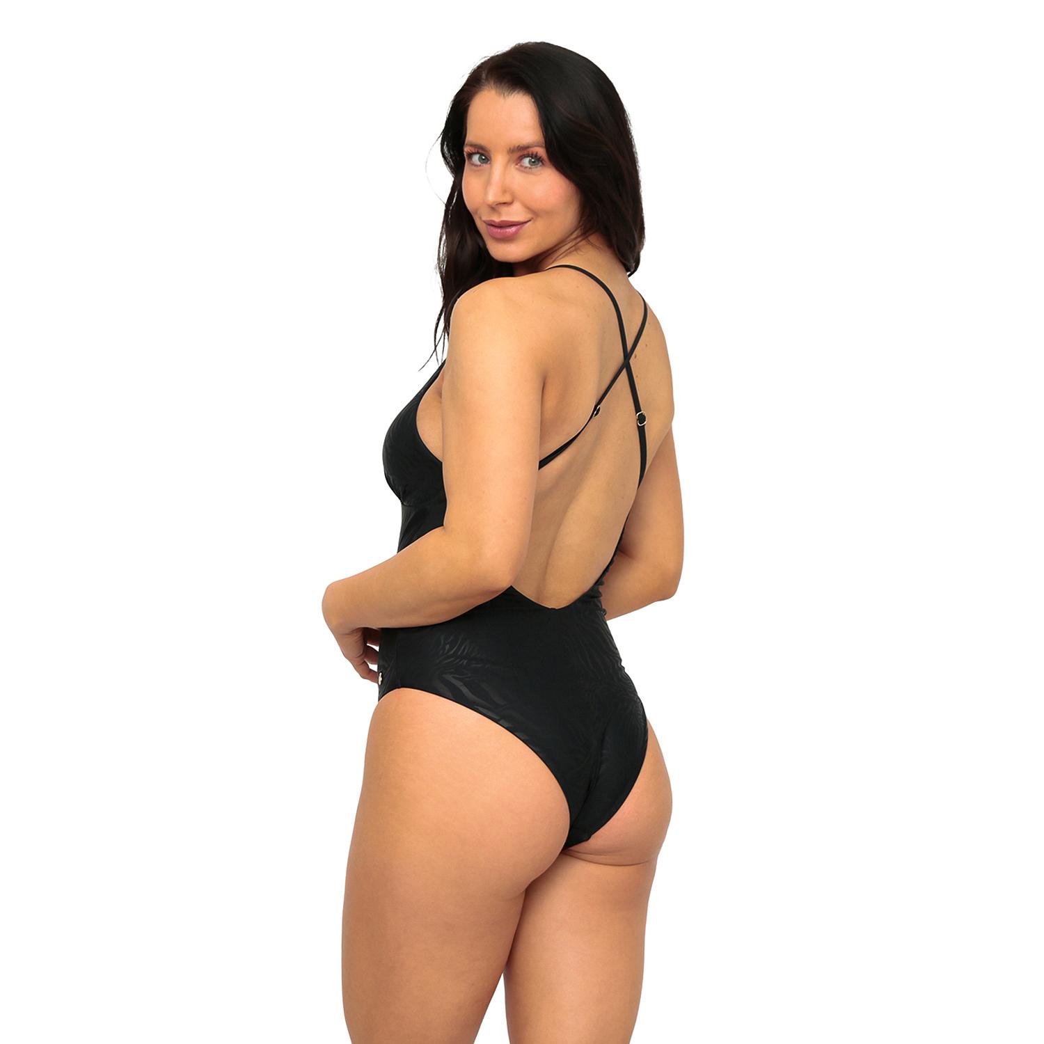 TRAJE DE BAÑO MUJER LEAH H2O WEAR NEGRO - 9