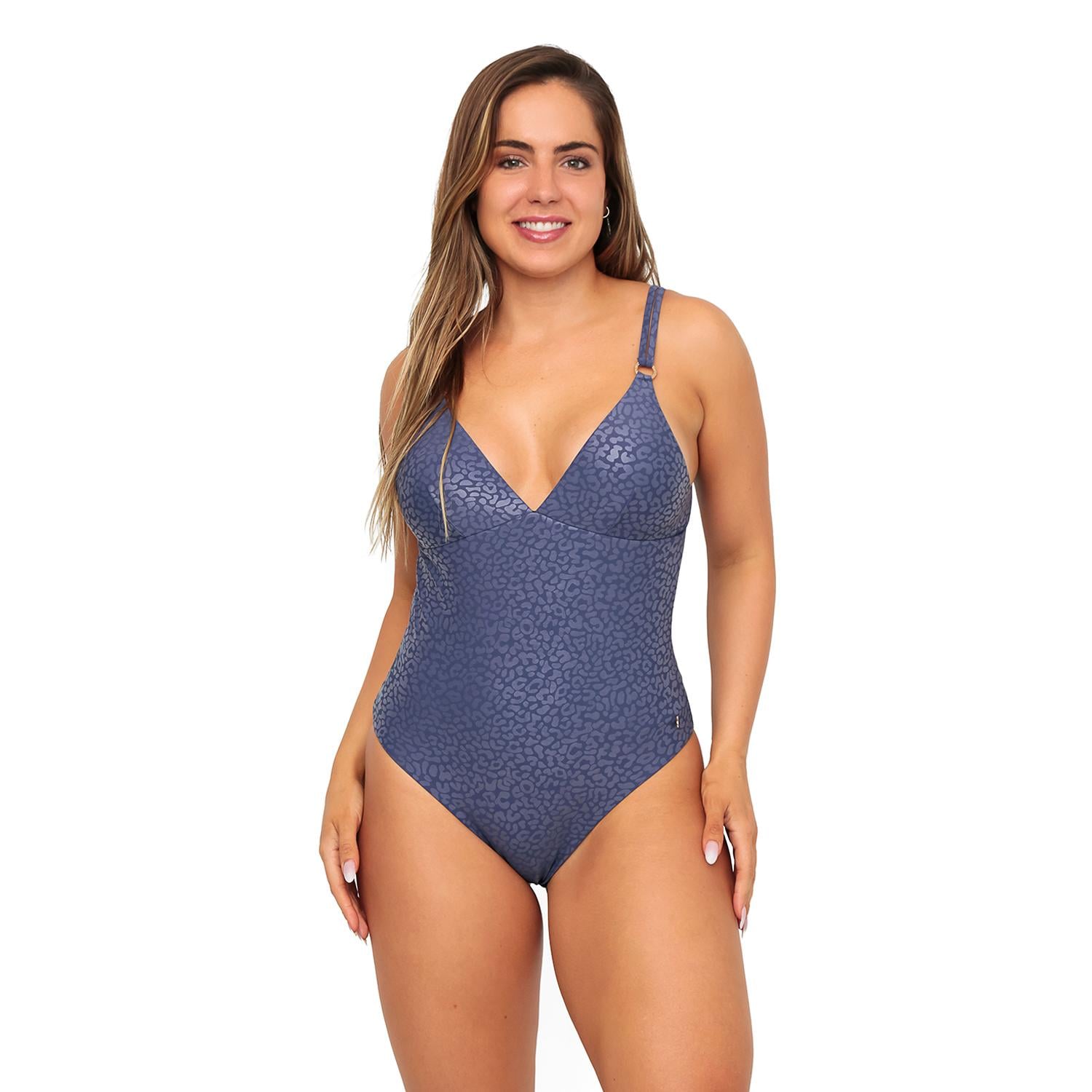 TRAJE DE BAÑO MUJER BERNARDA H2O WEAR AZUL - 1