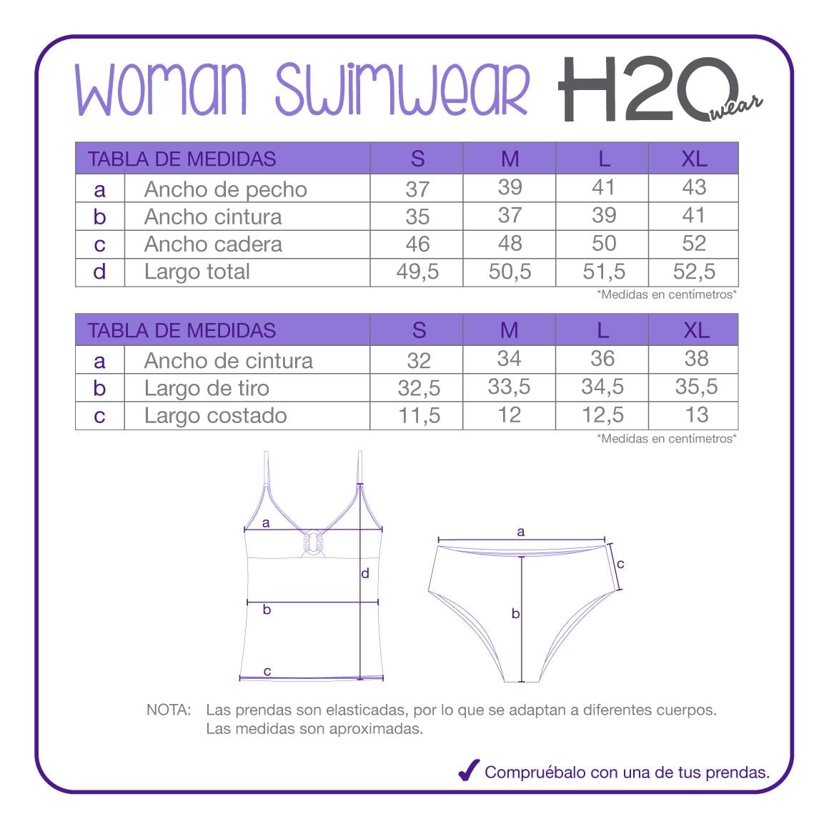 TRAJE DE BAÑO MUJER TANKINI CONTROL SELENA H2O WEAR NEGRO - 8