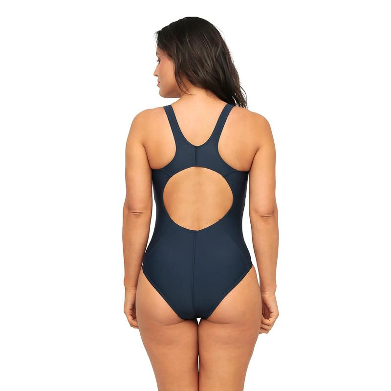 TRAJE DE BAÑO MUJER DEPORTIVO LARGO H2O WEAR AZUL - 6