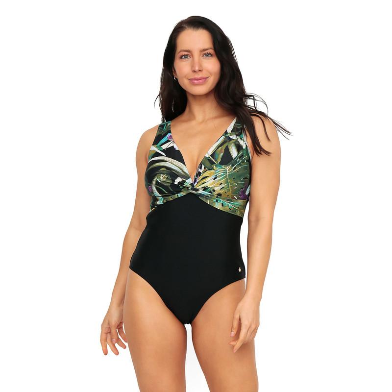 TRAJE DE BAÑO MUJER LIDYA H2O WEAR NEGRO - 1