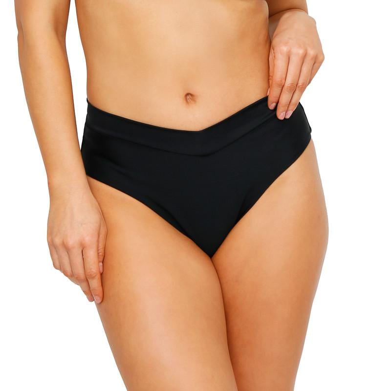 TRAJE DE BAÑO MUJER BOTTOM RAQUEL H2O WEAR NEGRO - 1