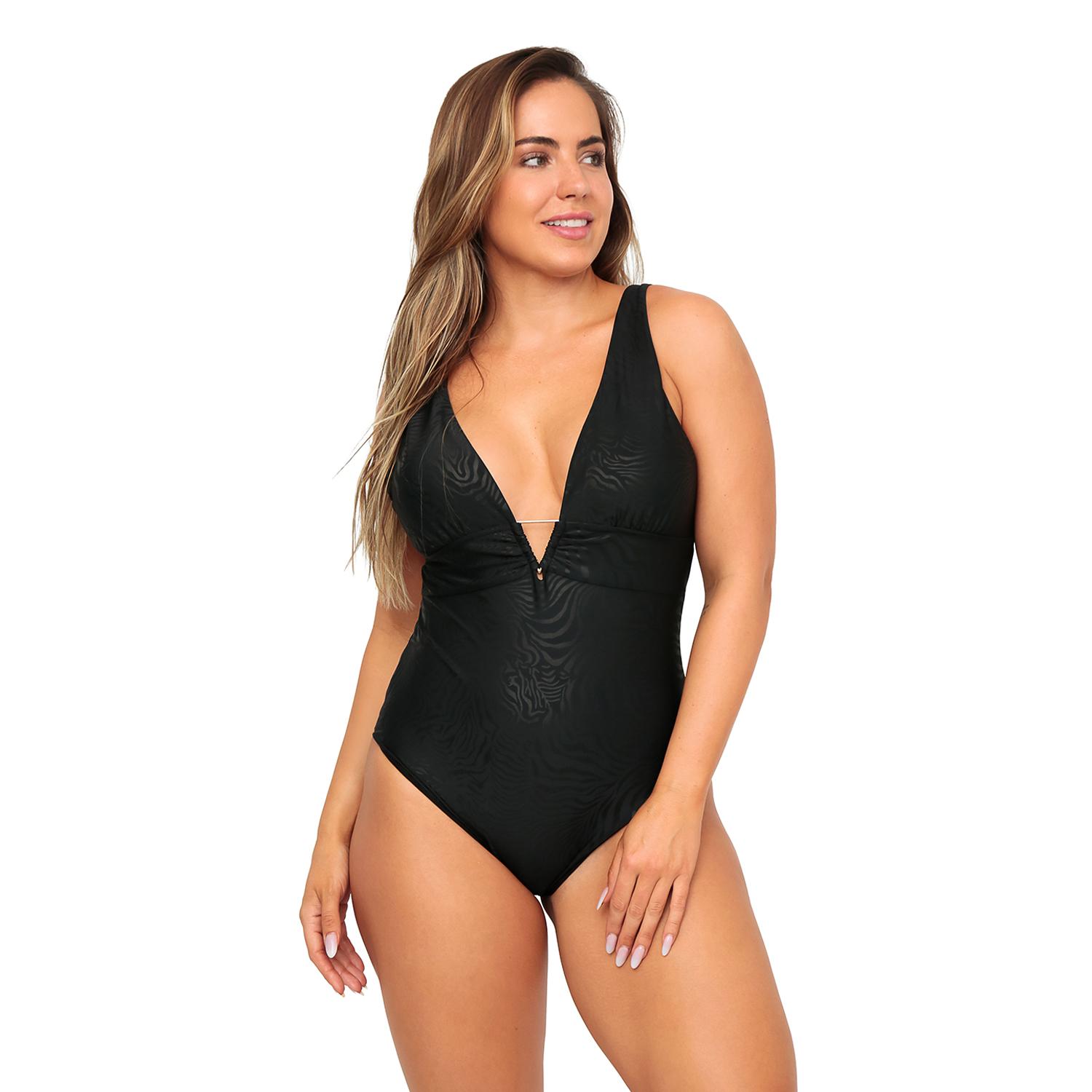 TRAJE DE BAÑO MUJER  ANTONIA H2O WEAR NEGRO - 1