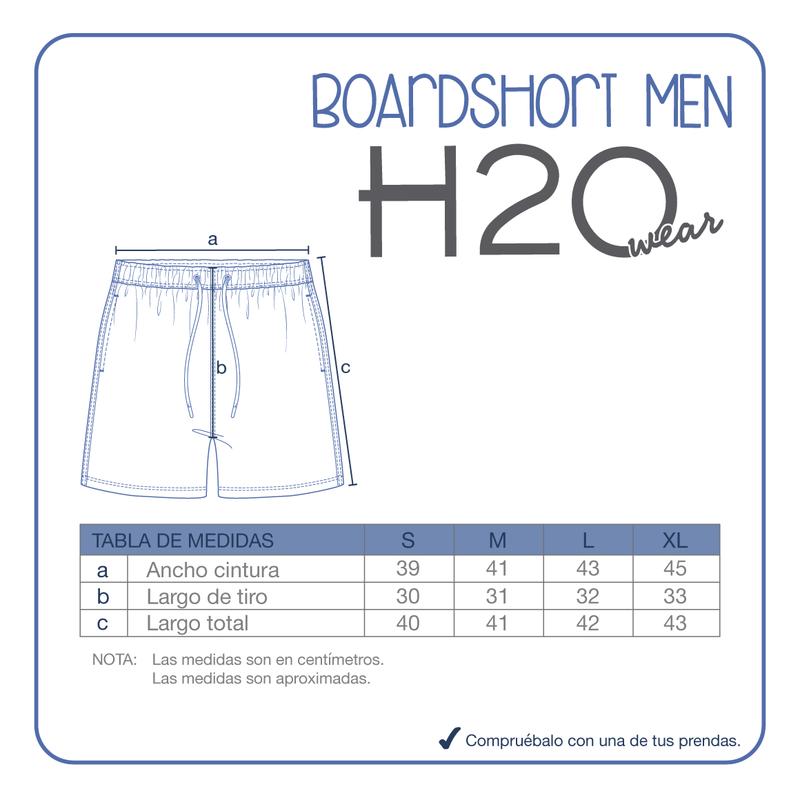 TRAJE DE BAÑO HOMBRE SHORT W STRETCH H2O WEAR AZUL - 5