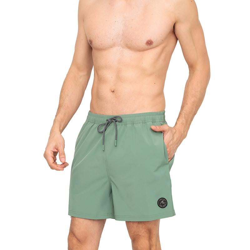 TRAJE DE BAÑO HOMBRE SHORT W STRETCH H2O WEAR VERDE - 3