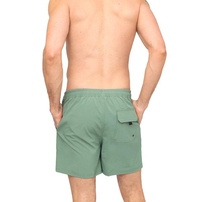 TRAJE DE BAÑO HOMBRE SHORT W STRETCH H2O WEAR VERDE - 4