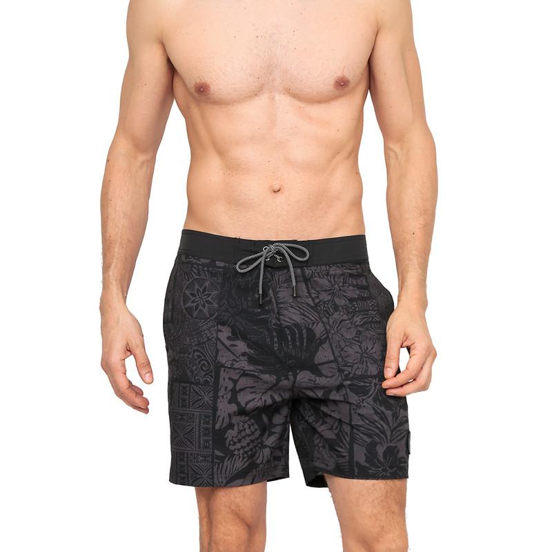 TRAJE DE BAÑO HOMBRE SHORT PRETINA W STRETCH H2O WEAR NEGRO - 1