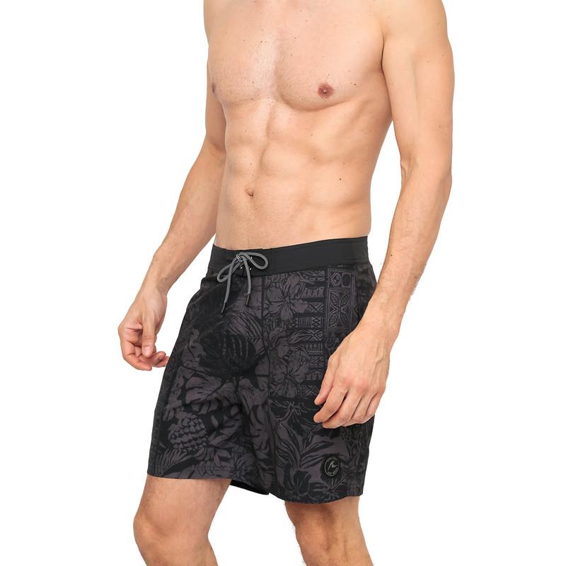 TRAJE DE BAÑO HOMBRE SHORT PRETINA W STRETCH H2O WEAR NEGRO - 4