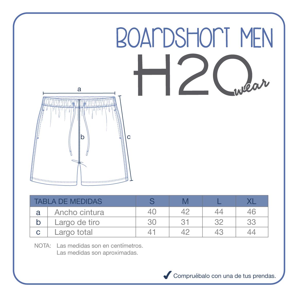 TRAJE DE BAÑO HOMBRE SHORT W STRETCH H2O WEAR AZULINO - 5