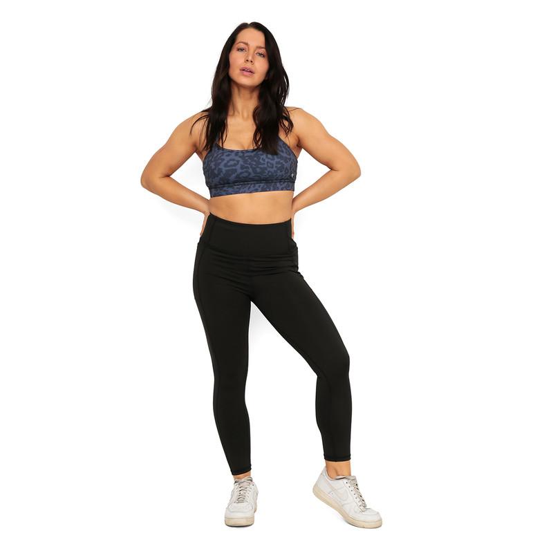 LEGGING MUJER CLASICA CON BOLSILLOS H2O WEAR NEGRO - 4