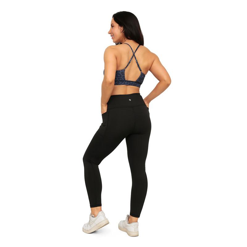 LEGGING MUJER CLASICA CON BOLSILLOS H2O WEAR NEGRO - 6