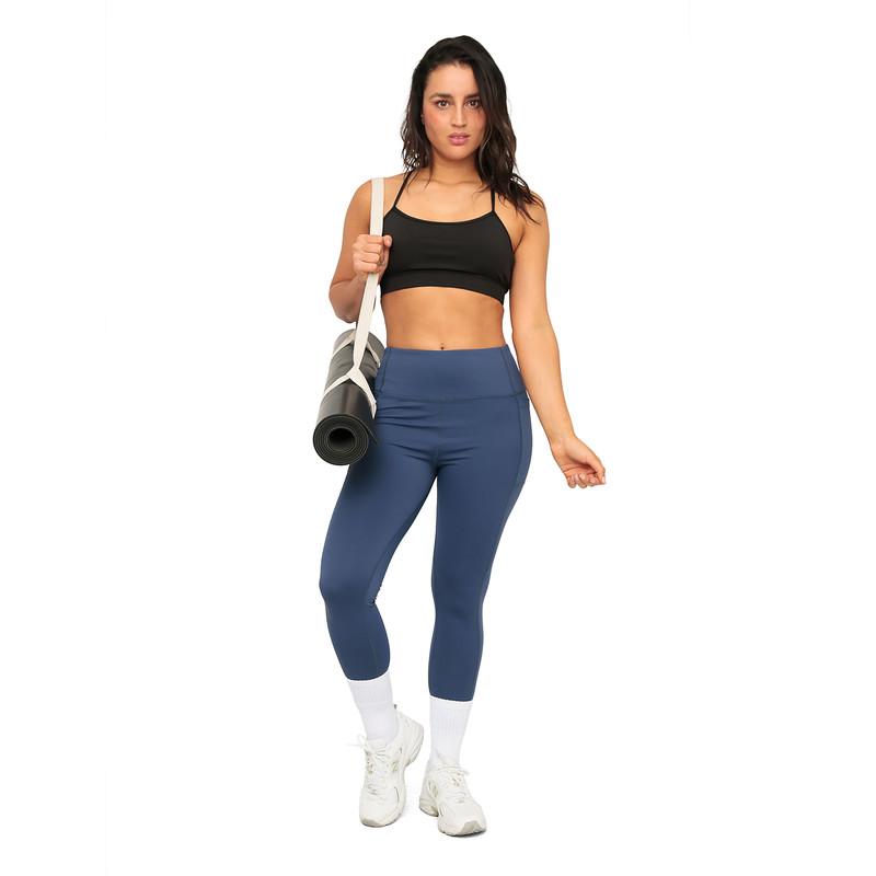 LEGGING MUJER CLASICA CON BOLSILLOS H2O WEAR AZUL - 1