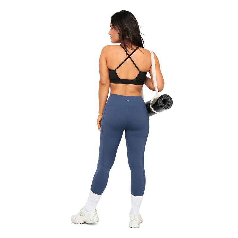 LEGGING MUJER CLASICA CON BOLSILLOS H2O WEAR AZUL - 3