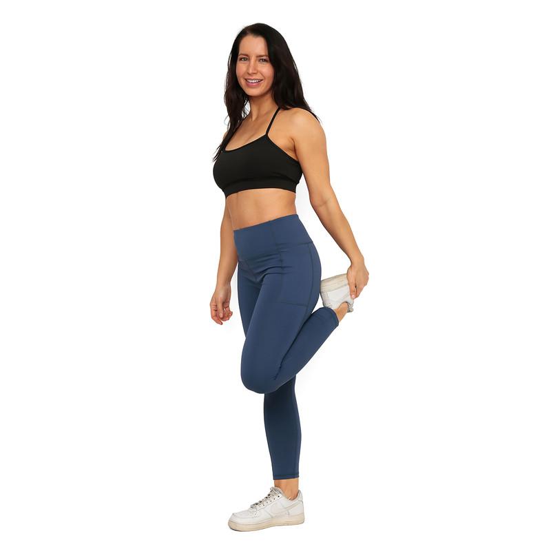 LEGGING MUJER CLASICA CON BOLSILLOS H2O WEAR AZUL - 5