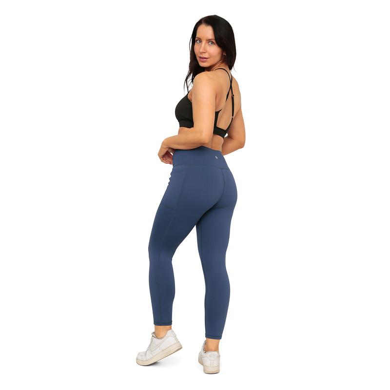 LEGGING MUJER CLASICA CON BOLSILLOS H2O WEAR AZUL - 6