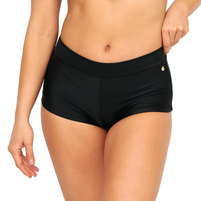 TRAJE DE BAÑO BOTTOM HOT PANT OLIVIA H2O WEAR NEGRO - 1