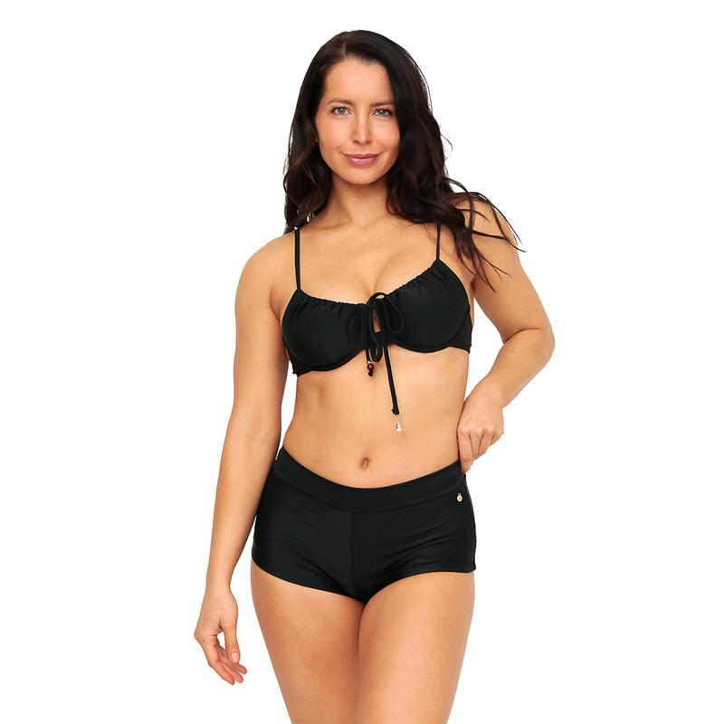 TRAJE DE BAÑO BOTTOM HOT PANT OLIVIA H2O WEAR NEGRO - 4
