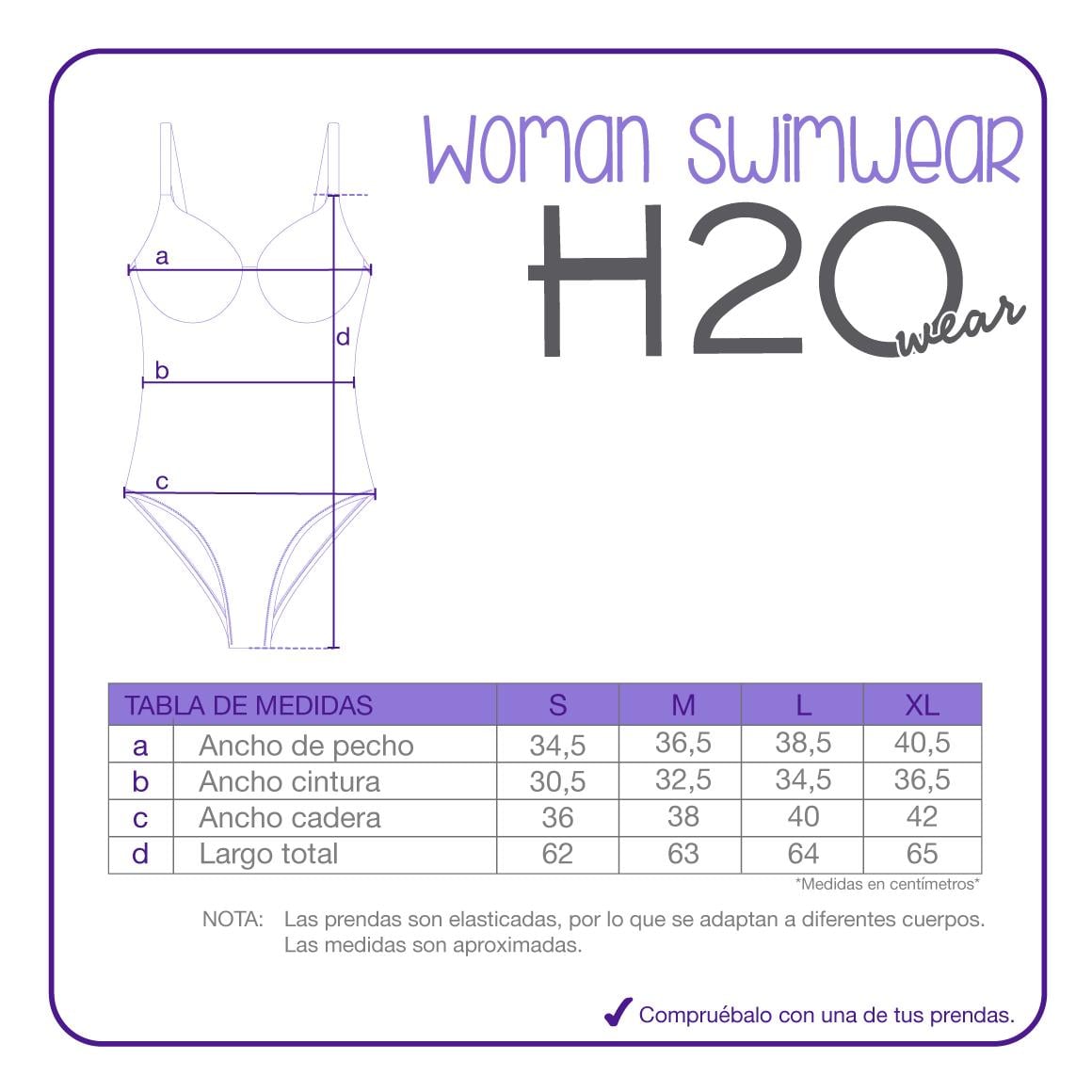 TRAJE DE BAÑO MUJER ANAIS H2O WEAR MULTICOLOR - 4