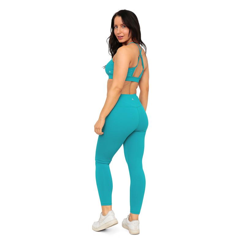 LEGGING MUJER CLASICA H2O WEAR TURQUESA - 2
