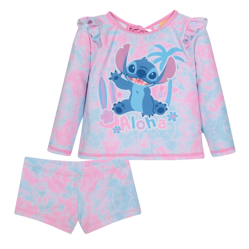SET UV50 BEBE NIÑA STITCH M.LARGA | DISNEY - 1