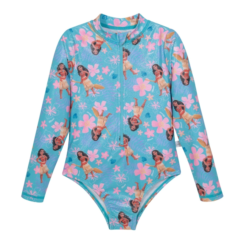 TRAJE DE BAÑO UV50 NIÑA M.LARGA PRINCESAS | DISNEY - 1