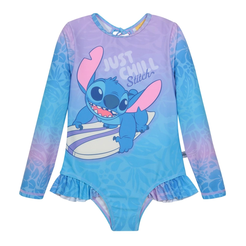 TRAJE DE BAÑO UV50 NIÑA M.LARGA STITCH | DISNEY - 1