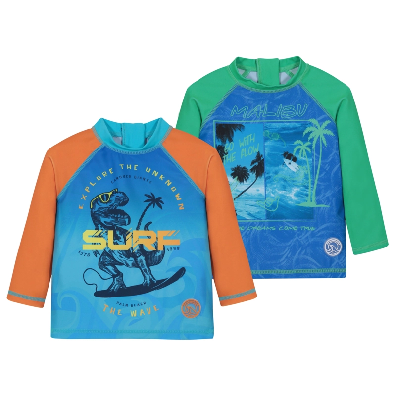 PACK 2 POLERA UV BEBE  NIÑO M.LARGA | H2O WEAR - 1