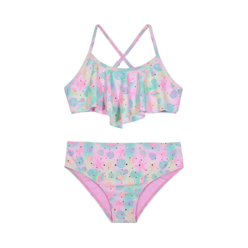 BIKINI UV50 NIÑA VUELO FRONTAL | H2O WEAR - 1