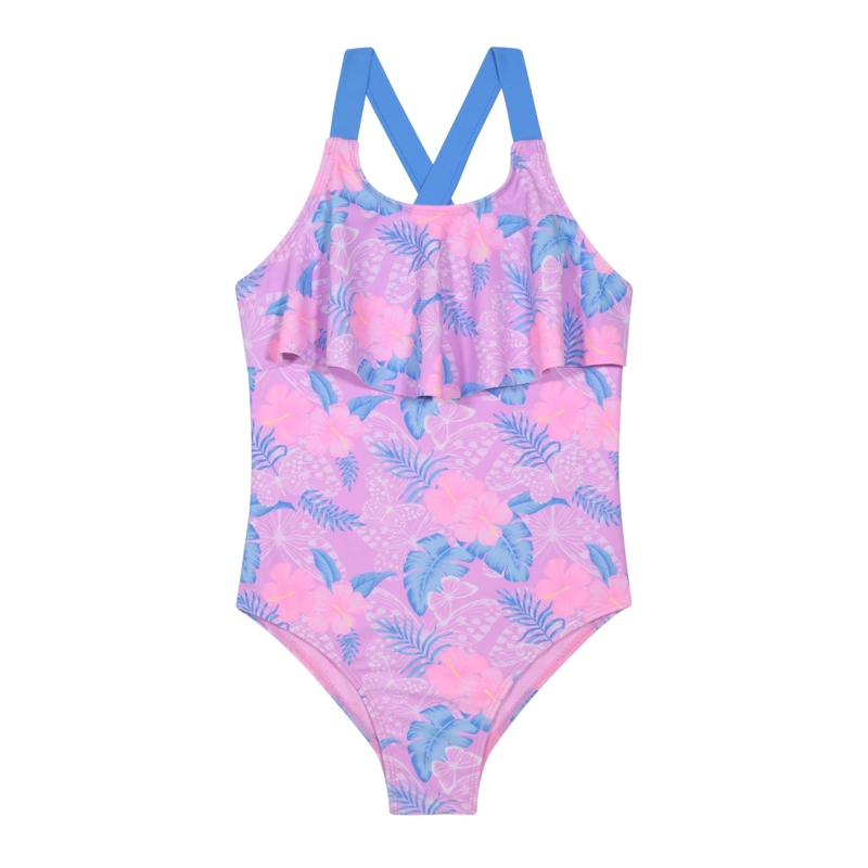 TRAJE DE BAÑO UV50 NIÑA VUELO FRONTAL | H2O WEAR - 1