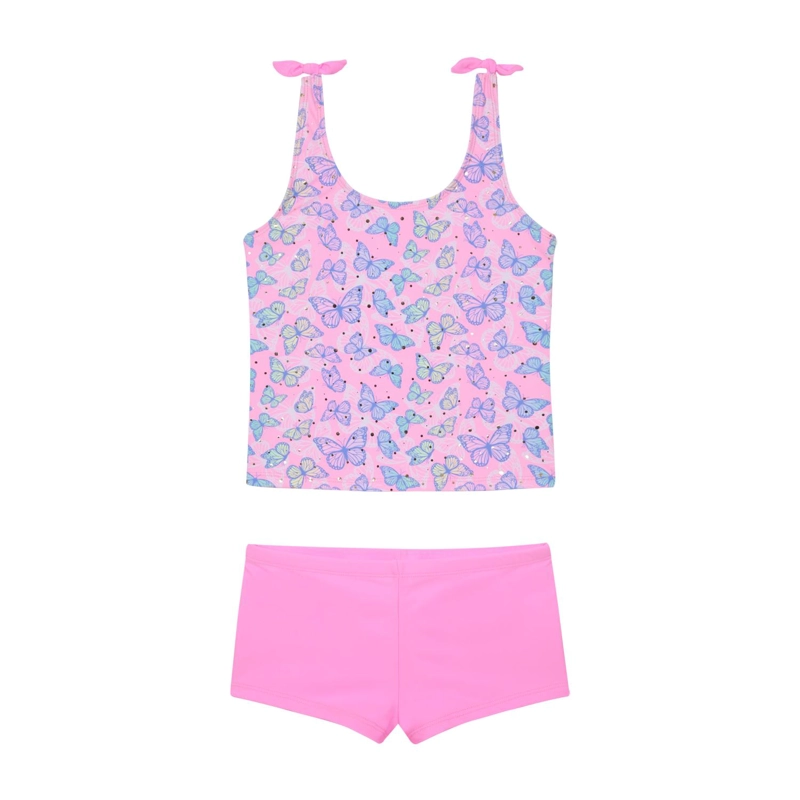 TANKINI UV50 NIÑA FAKE TIES | H2O WEAR - 1
