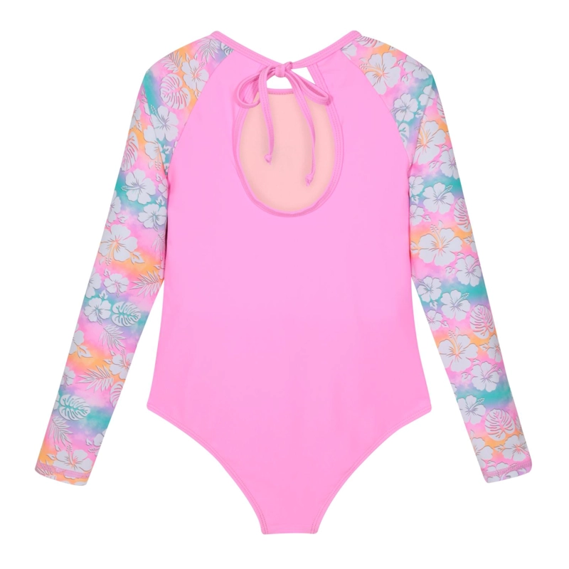 TRAJE DE BAÑO UV50 NIÑA AMARRA M.LARGA | H2O WEAR - 2