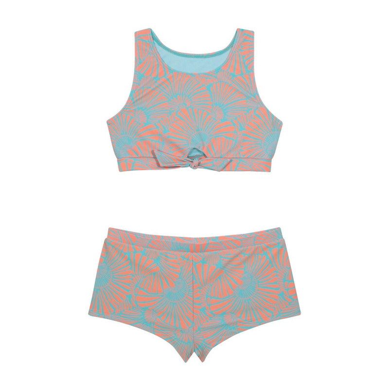 TANKINI UV50 TEENS NIÑA CROP TOP AMARRA | H2O WEAR - 1