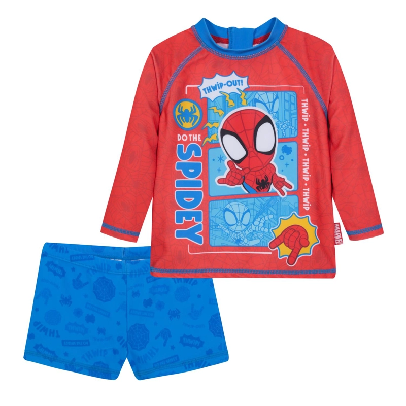 SET UV50 BEBE  NIÑO M.LARGA SPIDEY | DISNEY - 1
