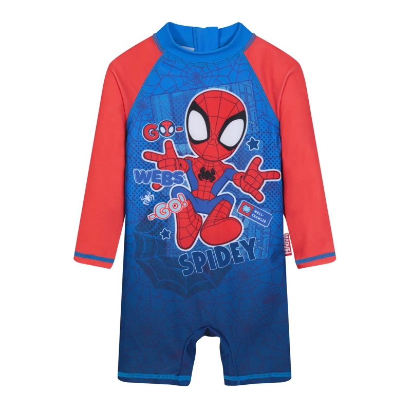 BODY UV50 BEBE NIÑO M.LARGA SPIDEY| DISNEY - 1