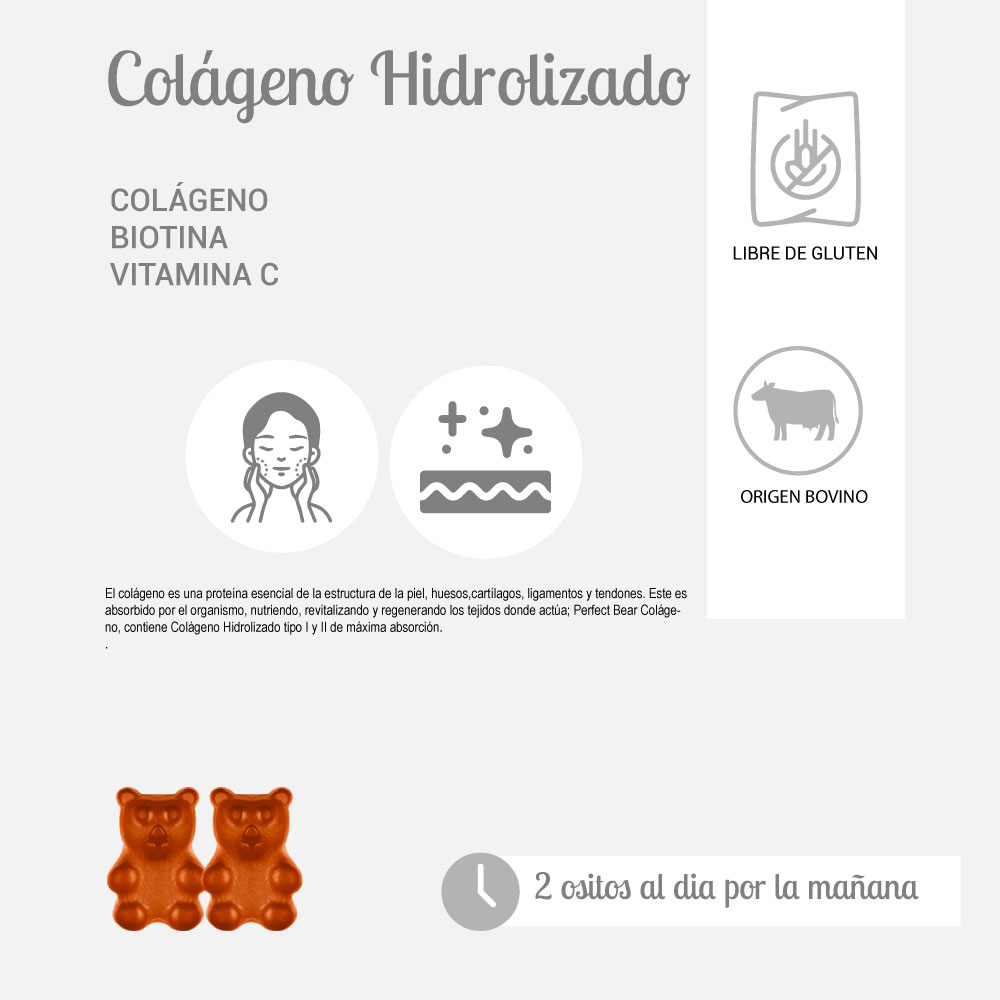 COLÁGENO HIDROLIZADO PERFECT BEAR 2 MESES - 3