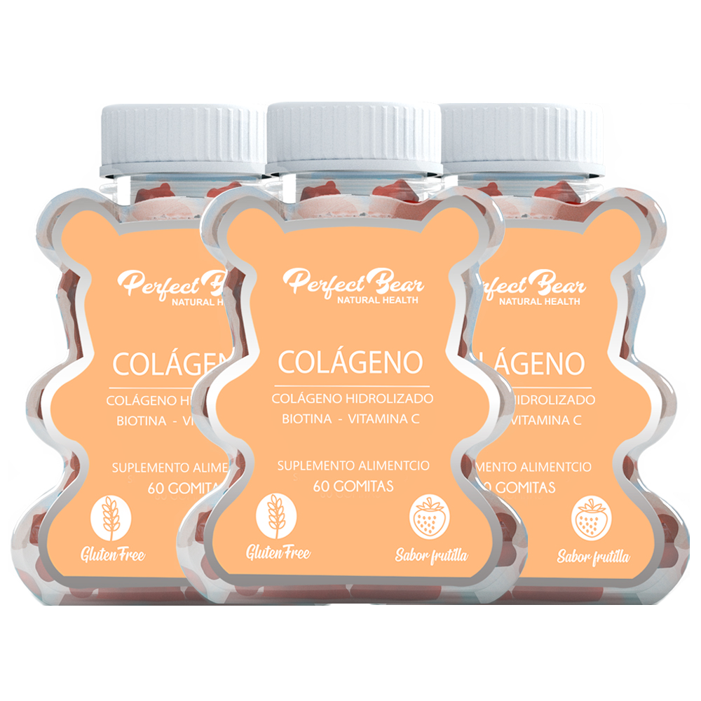 COLÁGENO HIDROLIZADO PERFECT BEAR 3 MESES - 1