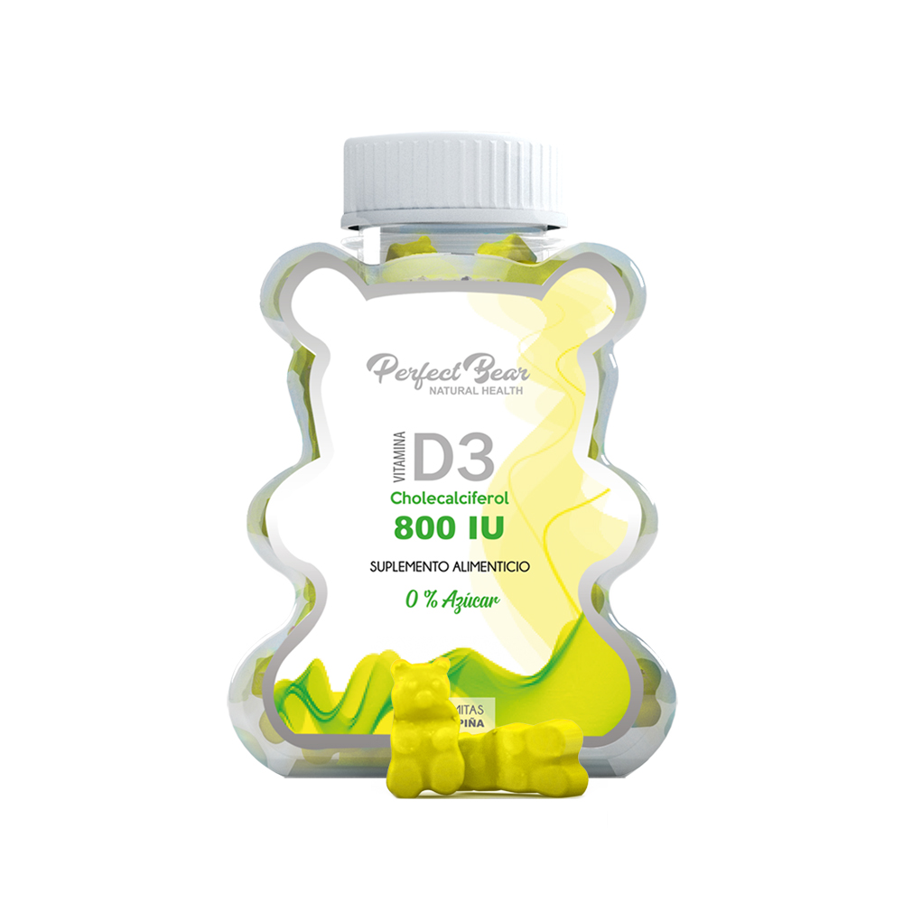 VITAMINA PERFECT BEAR D 3 800 IU 1 MES CAPSULAS BLANDAS - 1