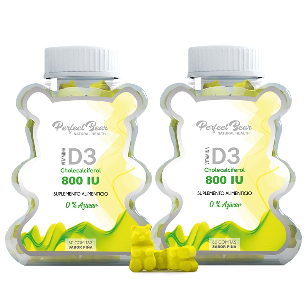 VITAMINA PERFECT BEAR D 3 800 IU 2 MESES CAPSULAS BLANDAS - 1