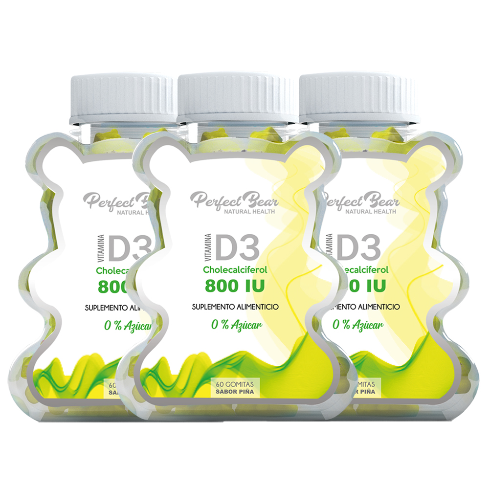 VITAMINA PERFECT BEAR D 3 800 IU 3 MESES CAPSULAS BLANDAS - 1