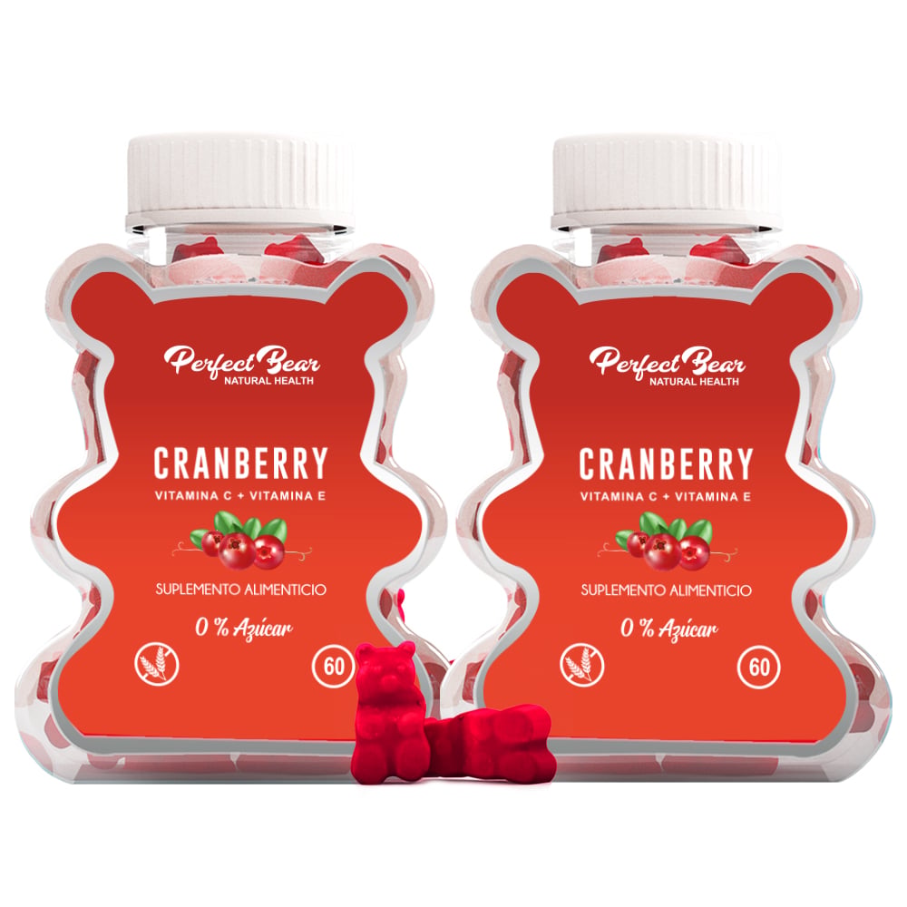 CRANBERRY PERFECT BEAR ARANDANOS ROJOS 2 MESES CAPSULAS BLANDAS - 1