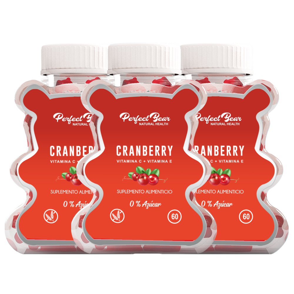 CRANBERRY PERFECT BEAR ARANDANOS ROJOS 3 MESES CAPSULAS BLANDAS - 1