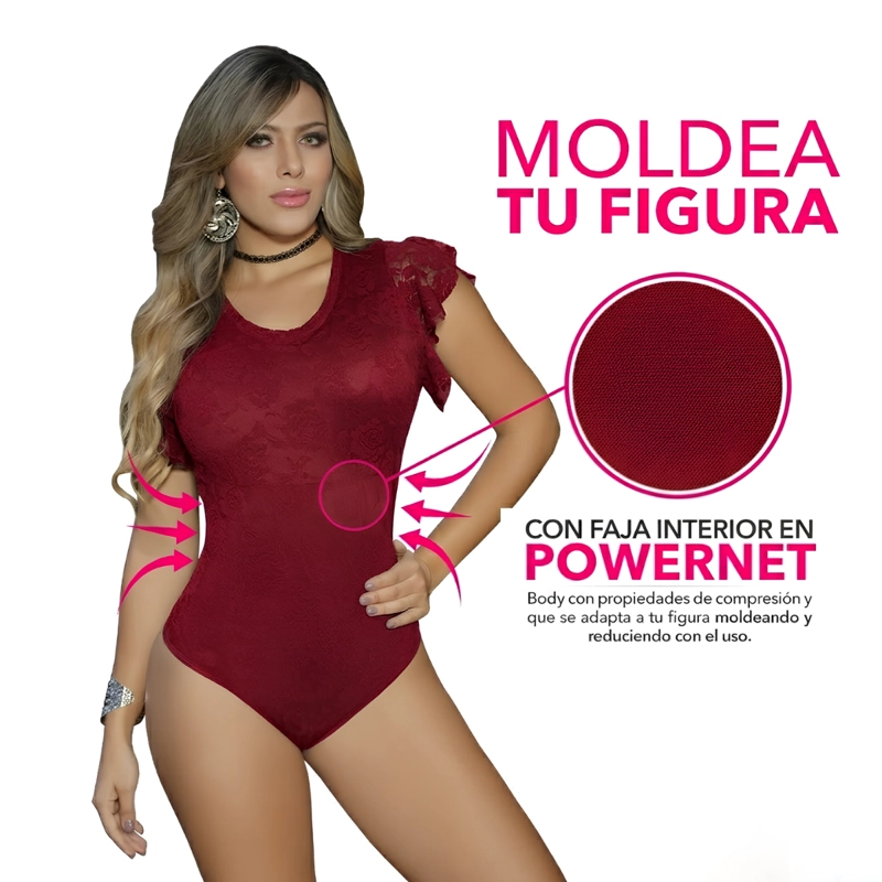 BODY REDUCTOR | MANGA BOLERO | FAJA POWERNET | TALLA UNICA S-L - 2