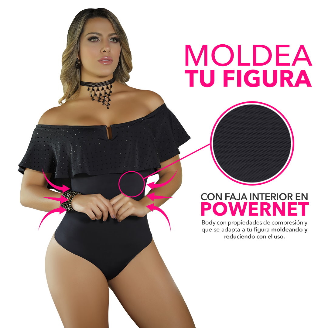 BODY EXTERIOR COLOMBIANO, CUELLO BANDEJA  Y FAJA INTERNA - 2