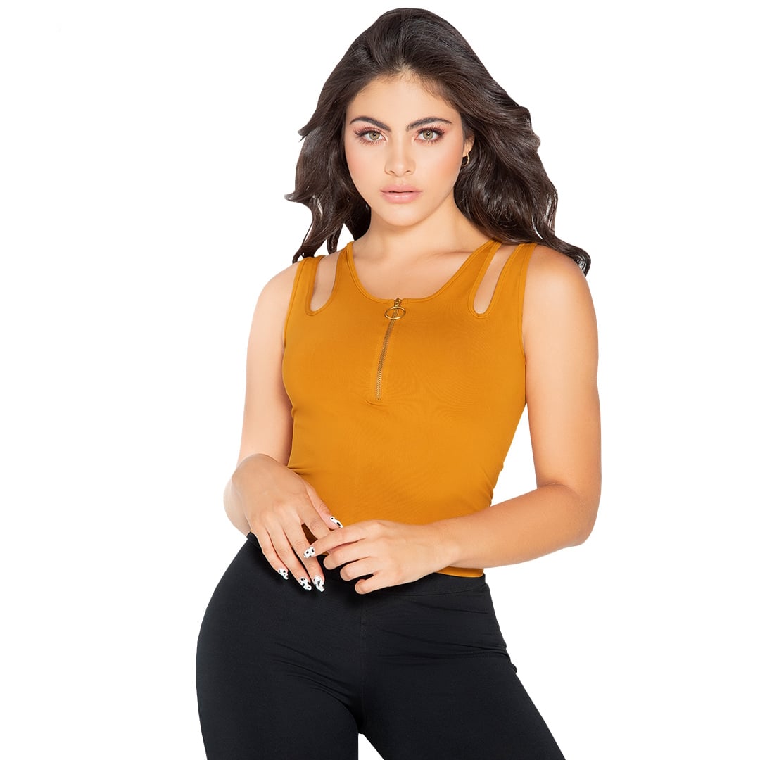 POLERA MODA COLOMBIANA DOBLE TIRANTE - 1