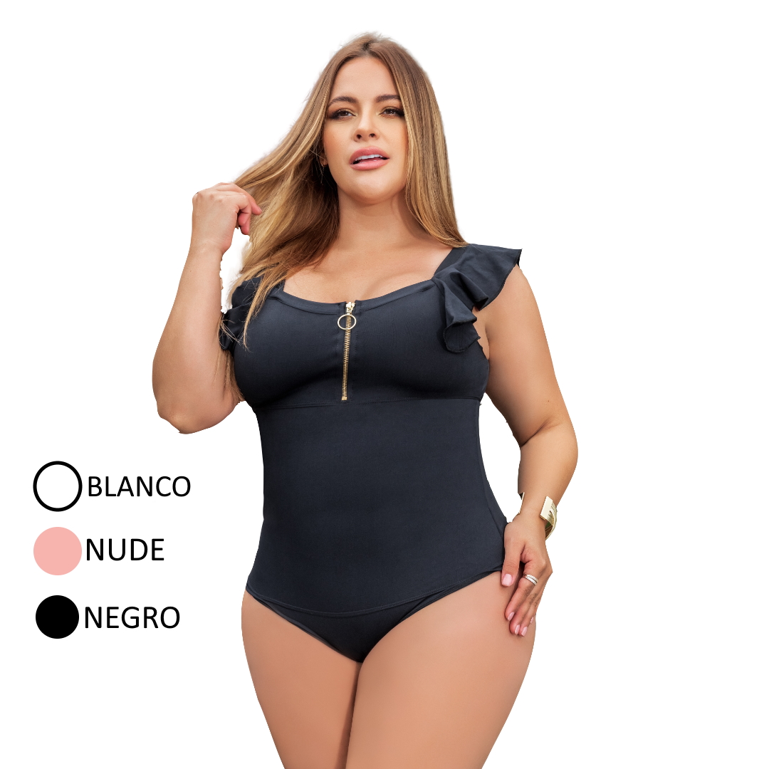 BODY CONTROL MUJER BELLEZA EXPRESS LATINA 12662-R1 COLOMBIANO FAJA ABDOMINAL - 1