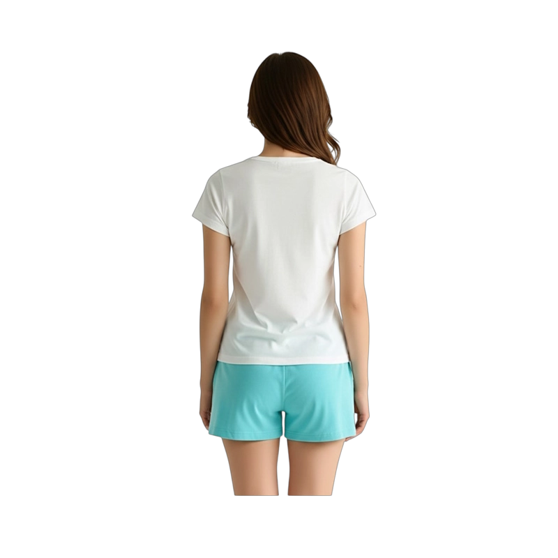 PIJAMA MUJER BELLEZA EXPRESS LATINA 28884-R4 EN POLIALGODÓN COLOMBIANA LLAMA - 2