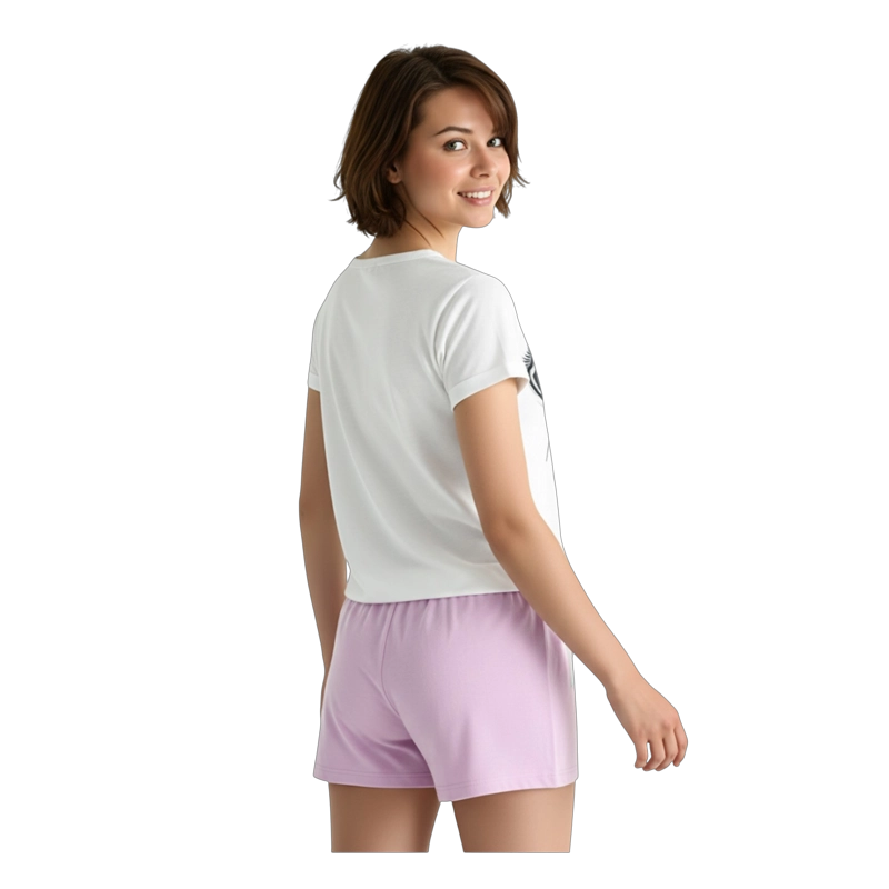 PIJAMA MUJER BELLEZA EXPRESS LATINA 28888-R4 POLIALGODÓN COLOMBIANA FOCA - 2