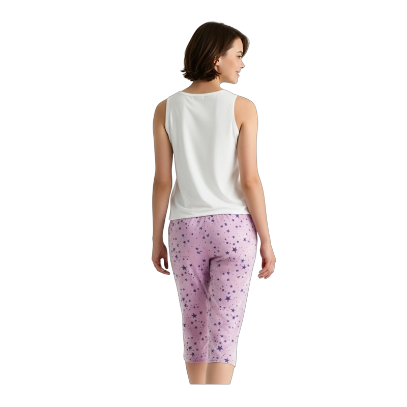 PIJAMA MUJER BELLEZA EXPRESS LATINA 28890-R4 EN POLIALGODÓN COLOMBIANA - 2
