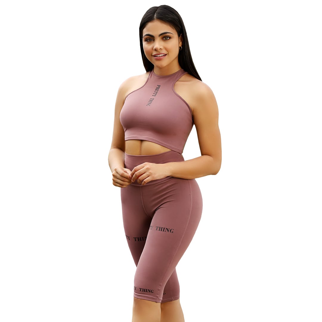 SET DEPORTIVO MUJER BELLEZA EXPRESS LATINA 12111-R1 COLOMBIANO 2 PIEZAS - 1