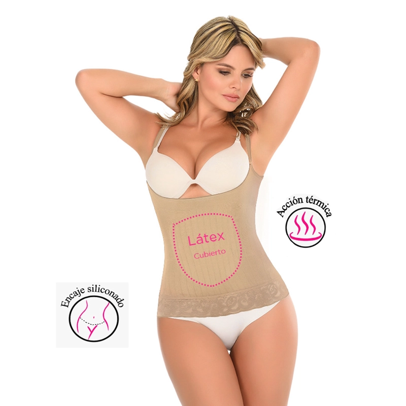 POLERA MOLDEADORA COLOMBIANA CENTRO TE RMICO CONTROL ABDOMEN - 1